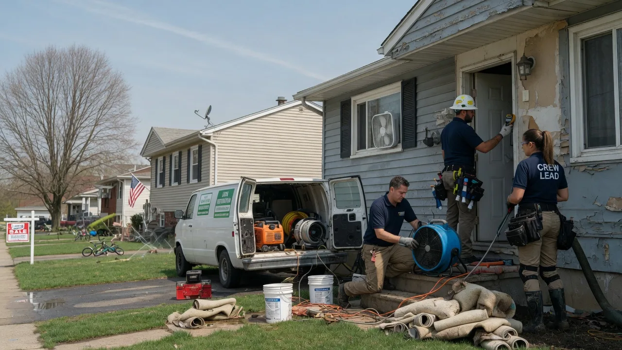 Flood Cleanup in La Grange Park, IL near me